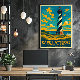 Cape Hatteras Lighthouse Poster