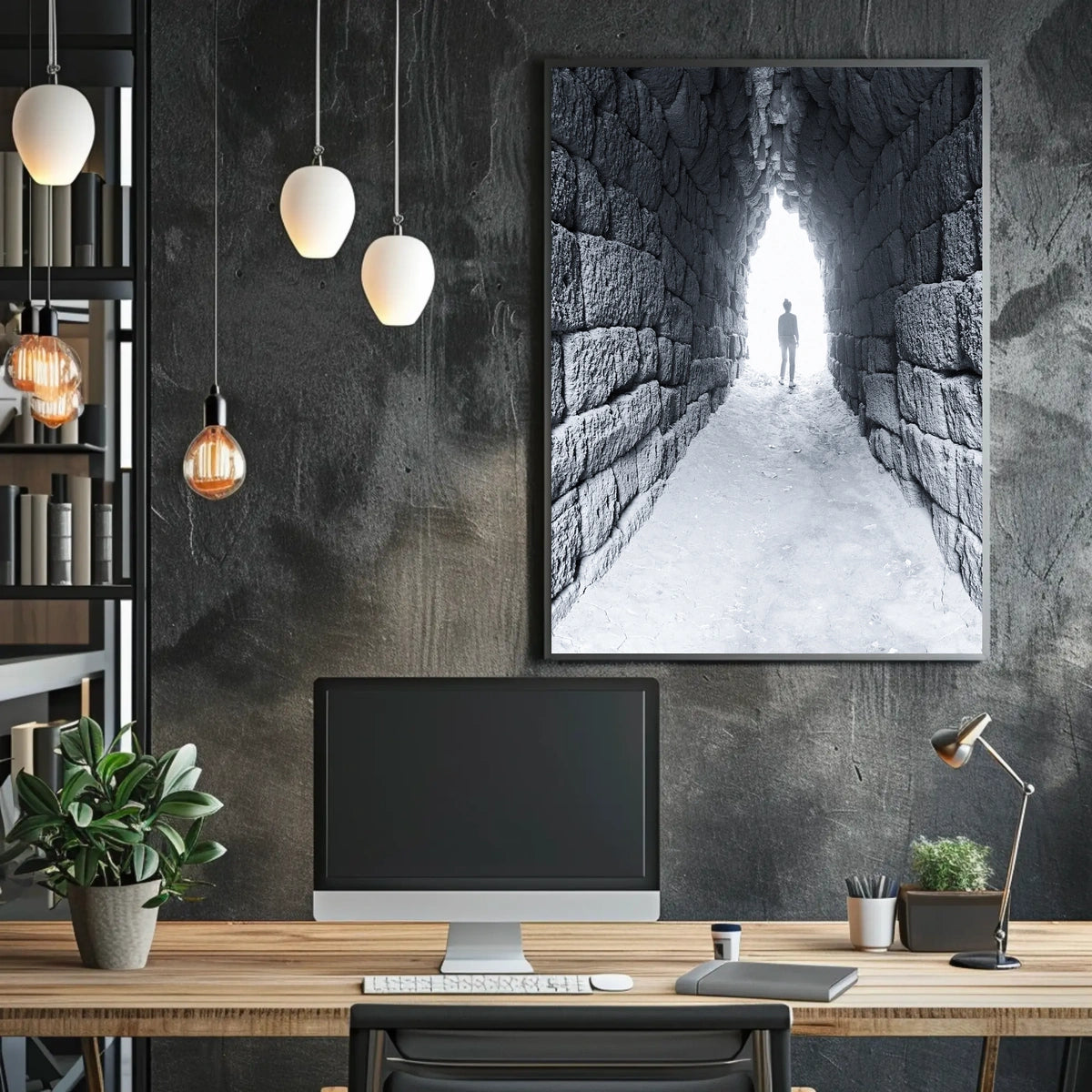 Journey Through The Stone Passage Poster
