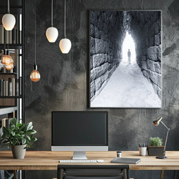 Journey Through The Stone Passage Poster