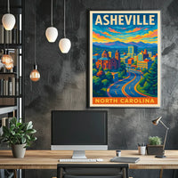 Asheville, North Carolina Poster