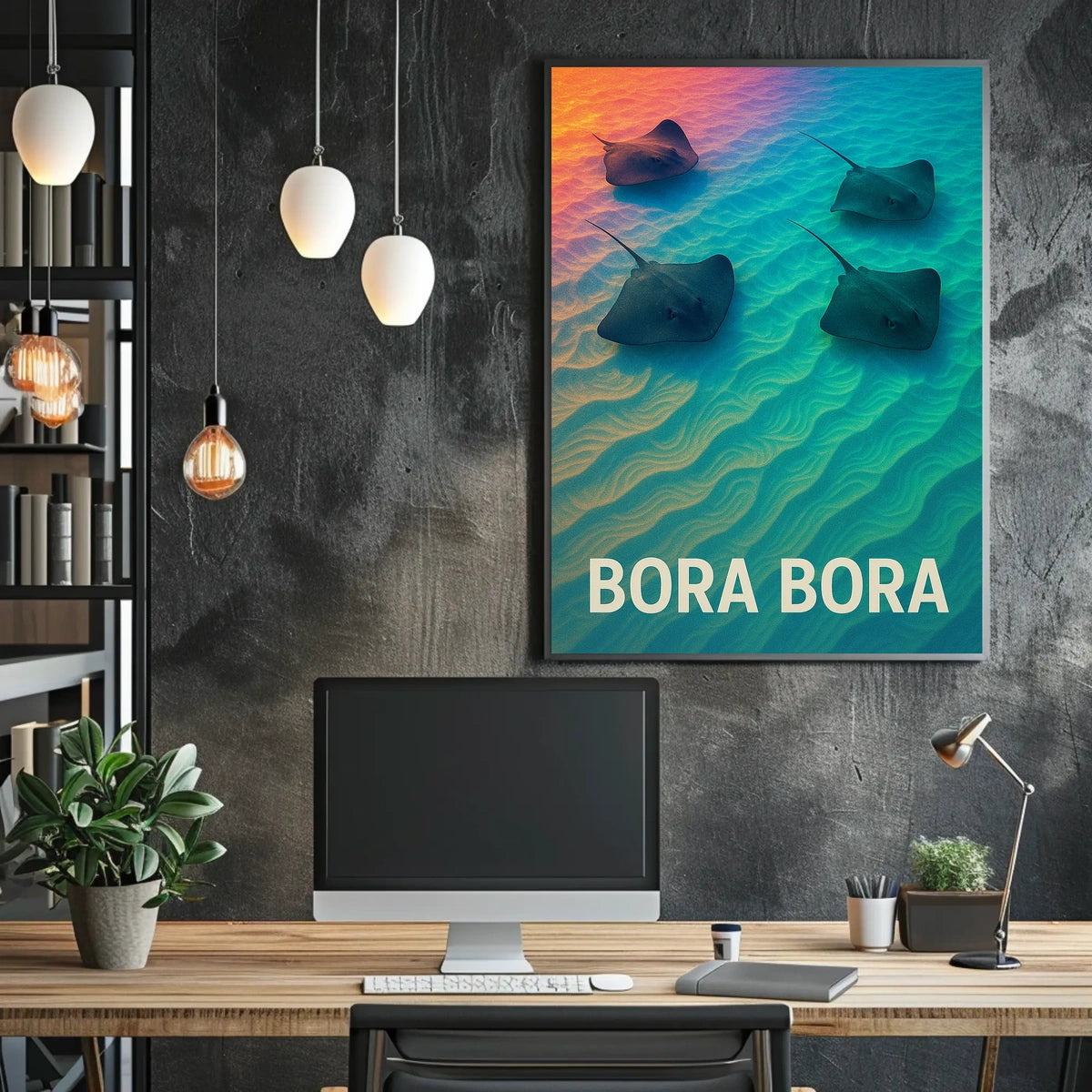 Bora Bora Serenity Poster