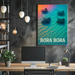 Bora Bora Serenity Poster