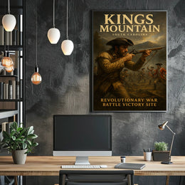 Kings Mountain Revolutionary War Poster