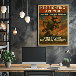 Join the Fight for Freedom Poster