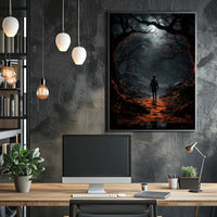 Mystical Forest Wanderer Poster