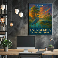 Visit Everglades National Park Poster