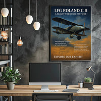 LFG Roland C.II A Flight Through History Poster PosterGoat