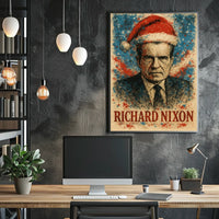 Richard Nixon 37th President of the United States Christmas SeriesPoster