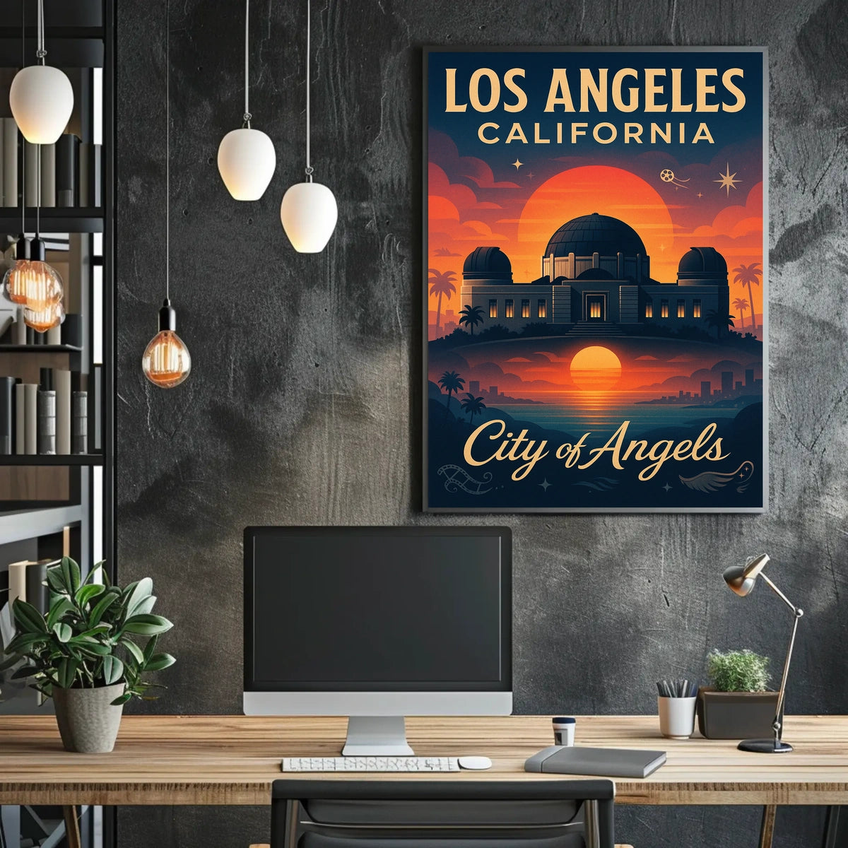 City of Angels Los Angeles Poster