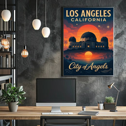 City of Angels Los Angeles Poster