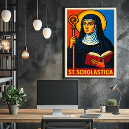 St. Scholastica Poster