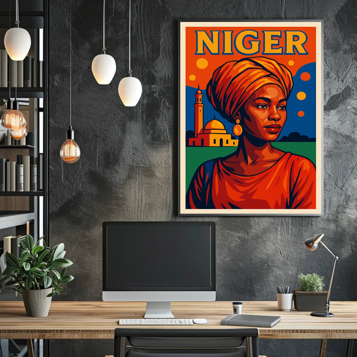 Niger Cultural Heritage Poster