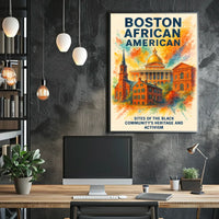 Boston's African American Heritage Vintage Poster