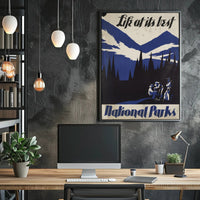 National Parks Vintage Travel Poster Print