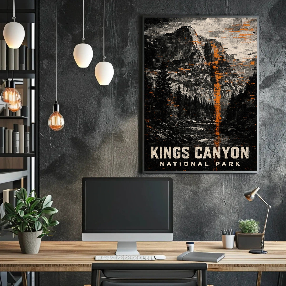 Kings Canyon National Park Poster