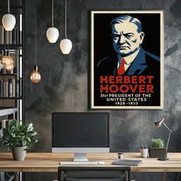 Herbert Hoover 31st President Poster