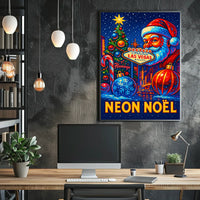 Neon Noël In Las Vegas Poster
