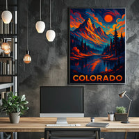 Colorado A Vibrant Landscape Poster