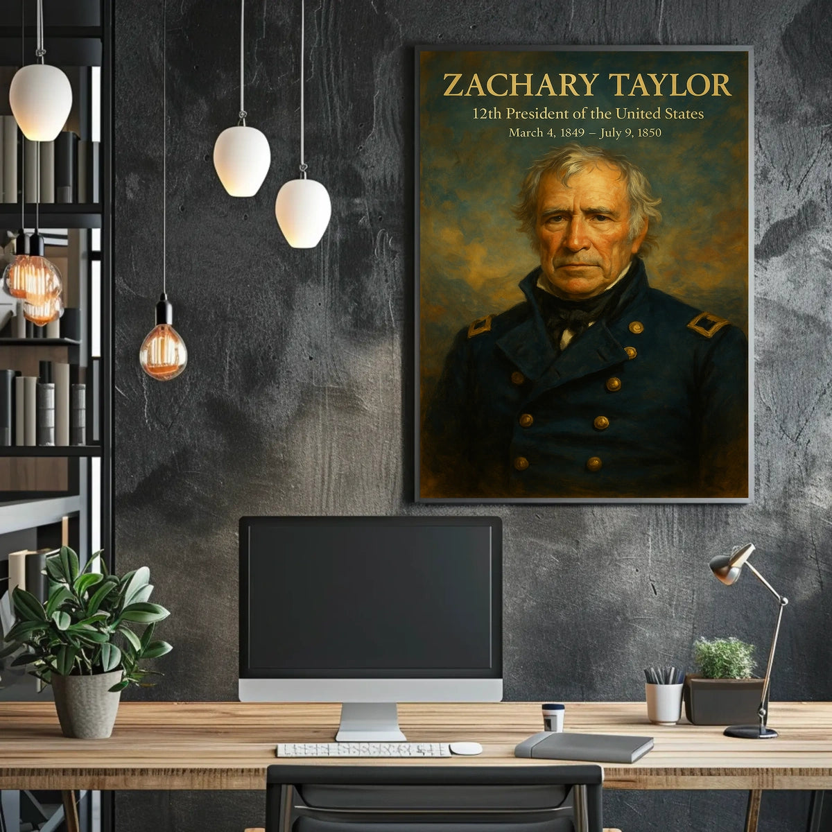 Zachary Taylor A Brief Presidency Poster