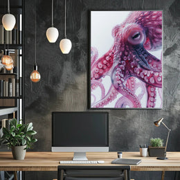 Mesmerizing Octopus Art Print Poster for Home Decor Enthusiasts PosterGoat