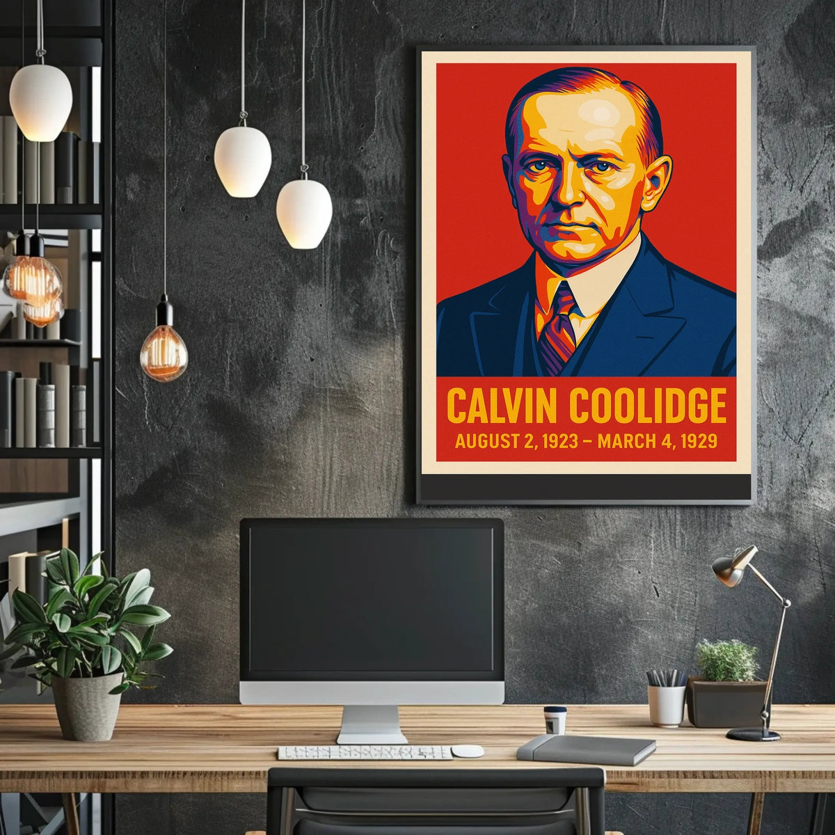 Calvin Coolidge Poster