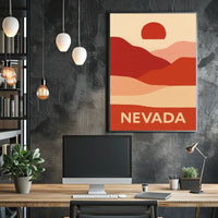 Nevada Sunset Poster