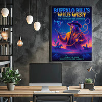 Buffalo Bill's Wild West Show Poster Art Print PosterGoat