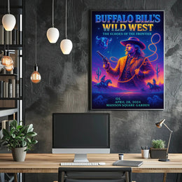 Buffalo Bill's Wild West Show Poster Art Print PosterGoat
