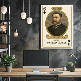 21st President Of The United States Poster