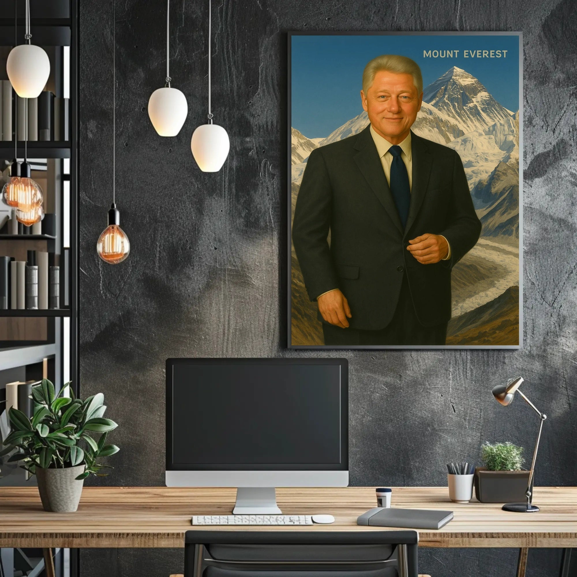 Mount Everest Leadership Inspiration National Park Poster