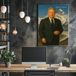 Mount Everest Leadership Inspiration National Park Poster