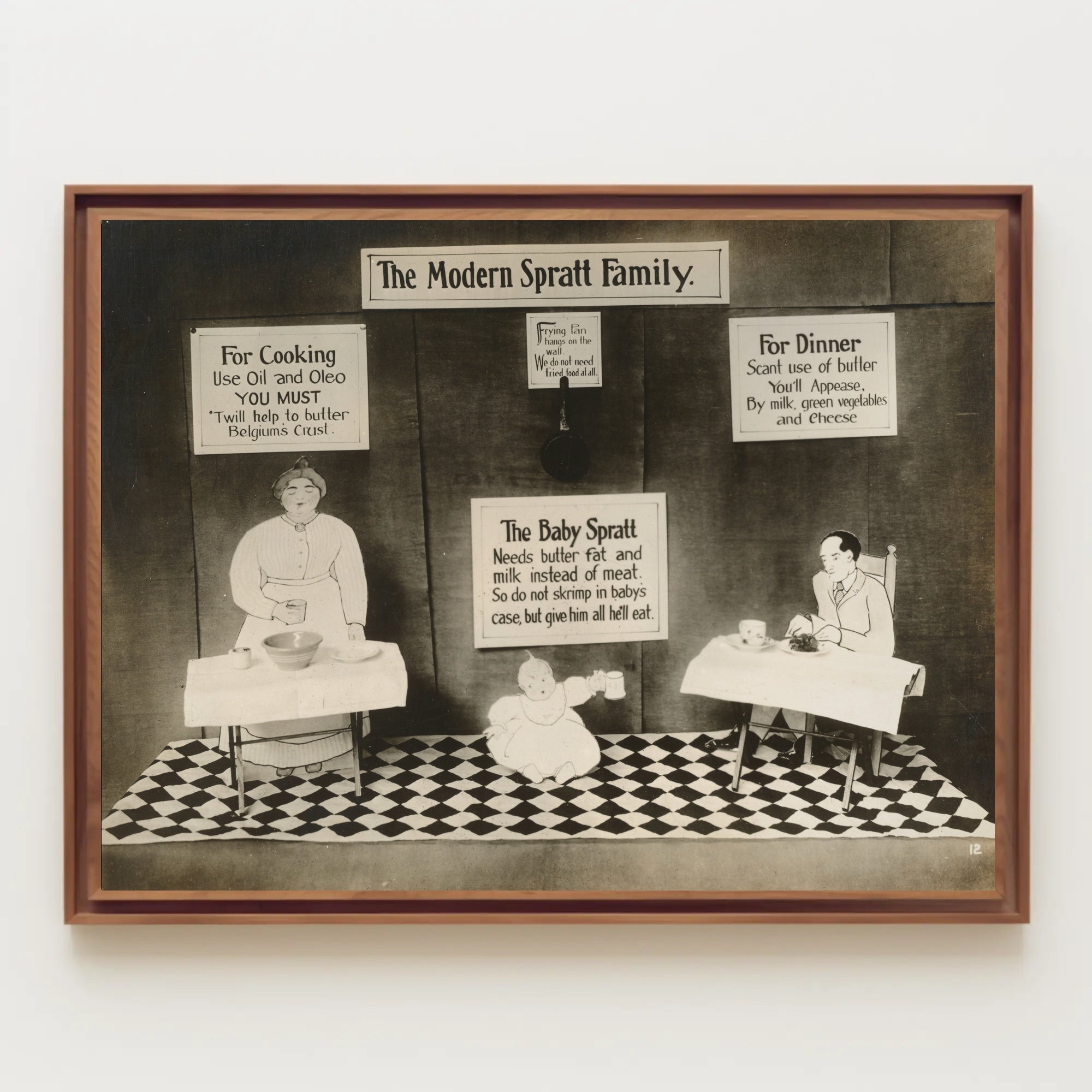 The Modern Spratt Family: Historical or Presidential Poster PosterGoat