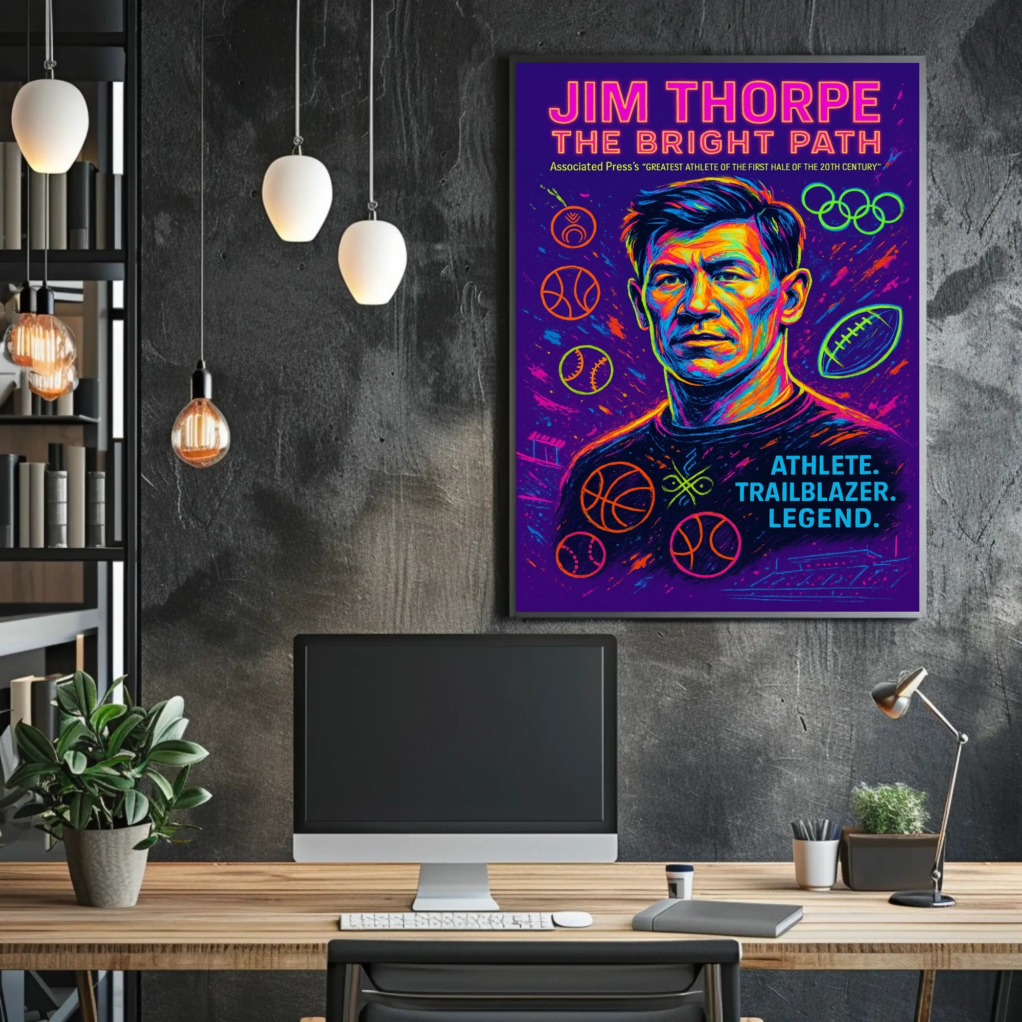 Jim Thorpe: The Bright Path Poster
