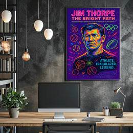 Jim Thorpe: The Bright Path Poster
