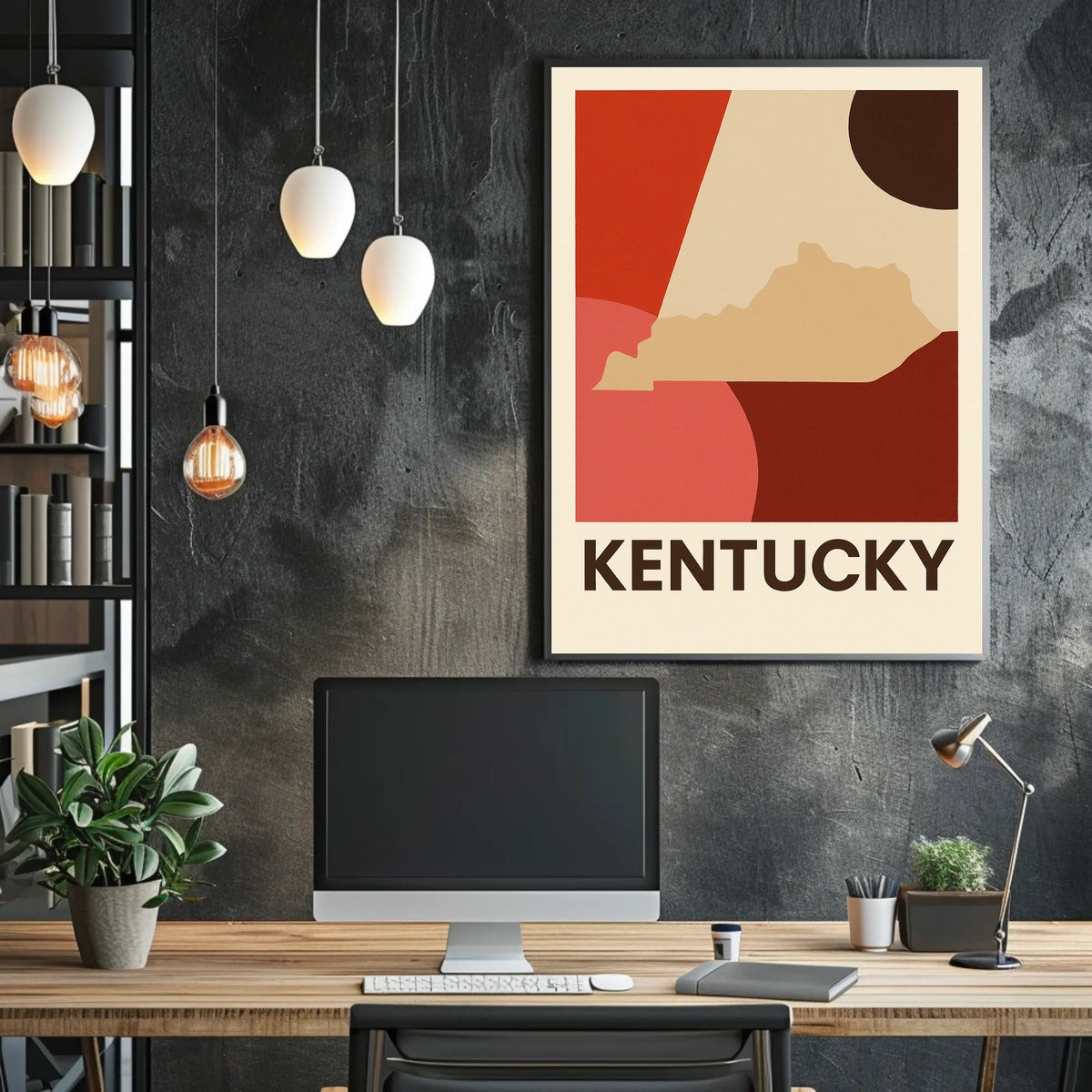 Kentucky A Modern Tribute Poster