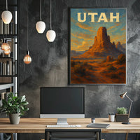 Utah Landscape Poster
