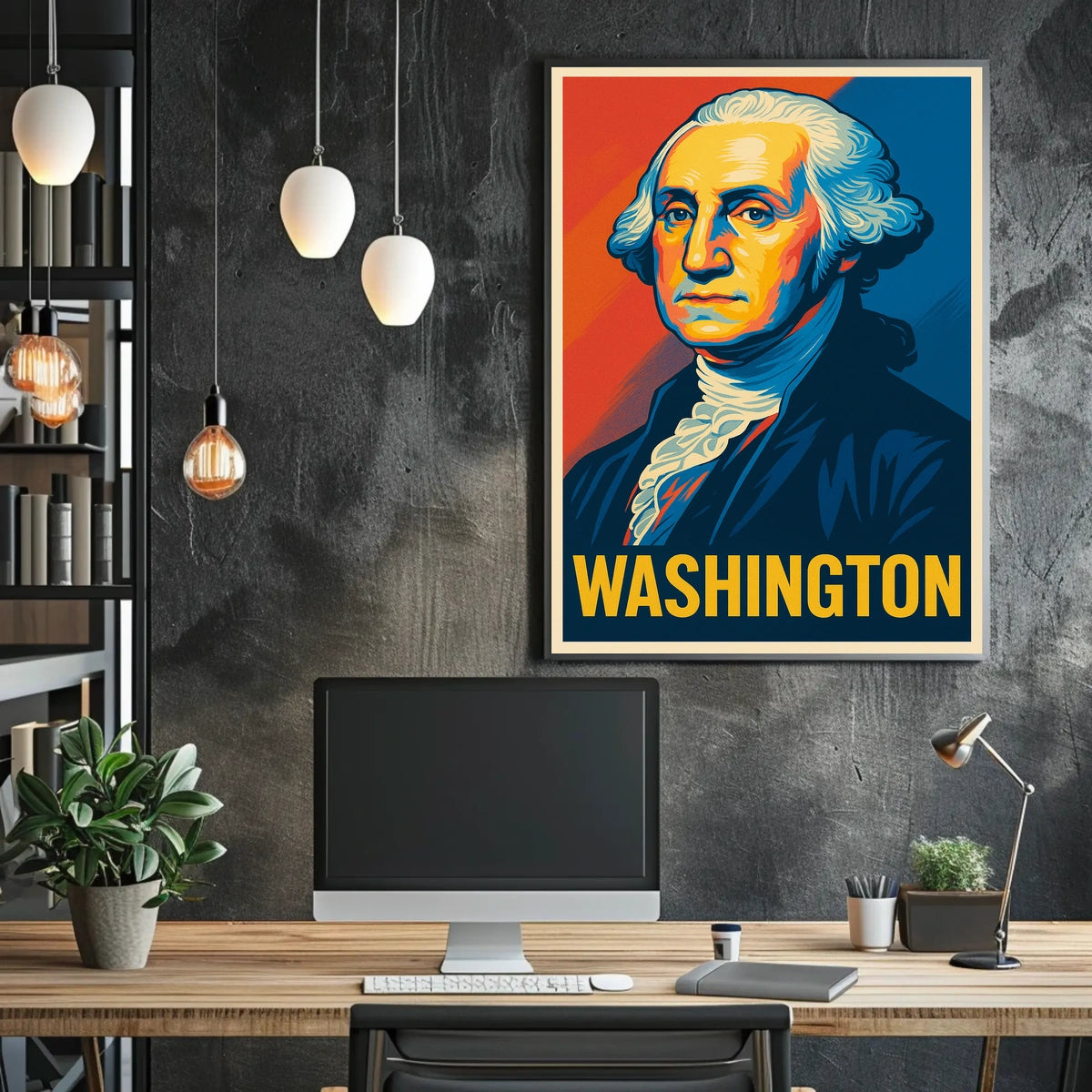 George Washington 1St President Poster