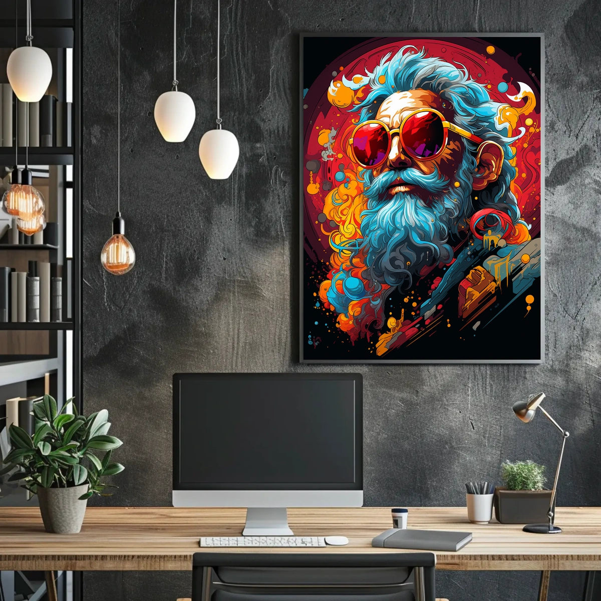 Vibrant Visionary Poster