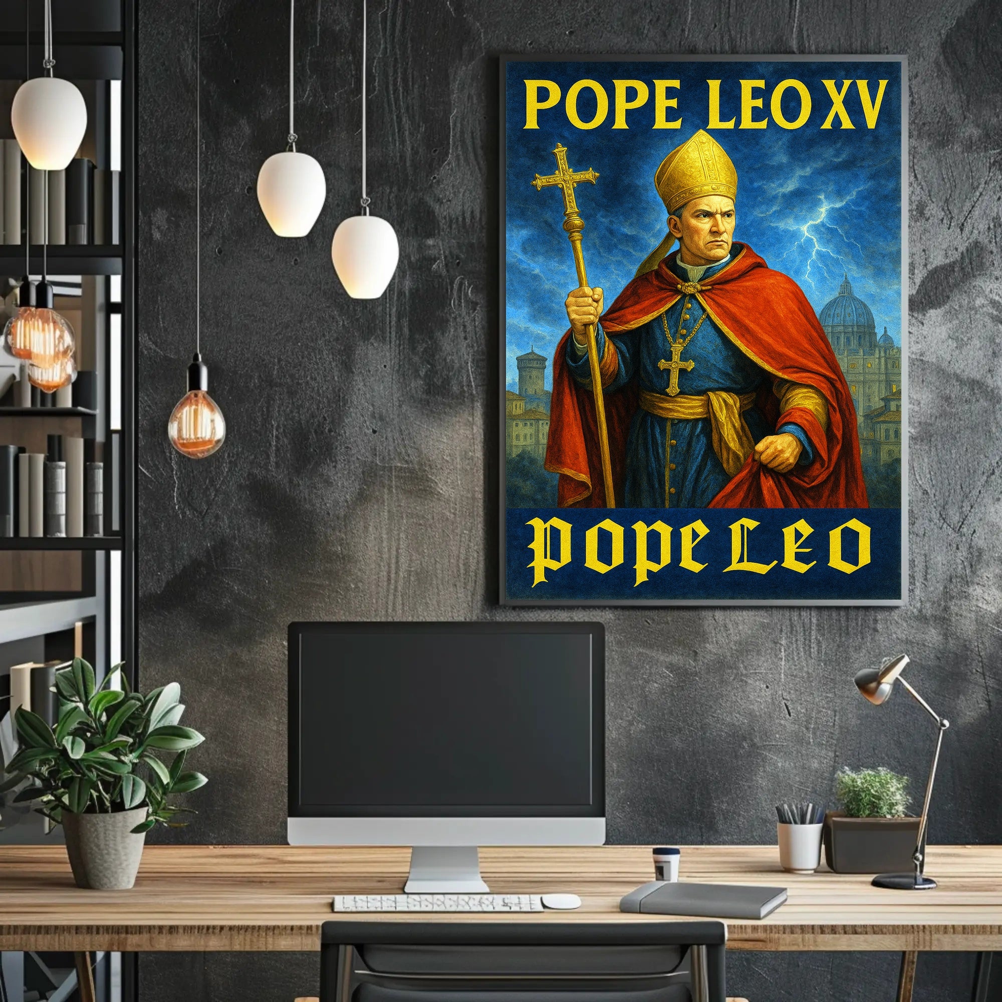 Pope Leo XV Poster PosterGoat