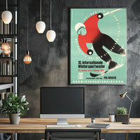 Xi. Internationale Wintersportwoche 1957 Poster
