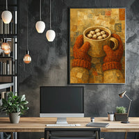 Cozy Winter Warmth Poster