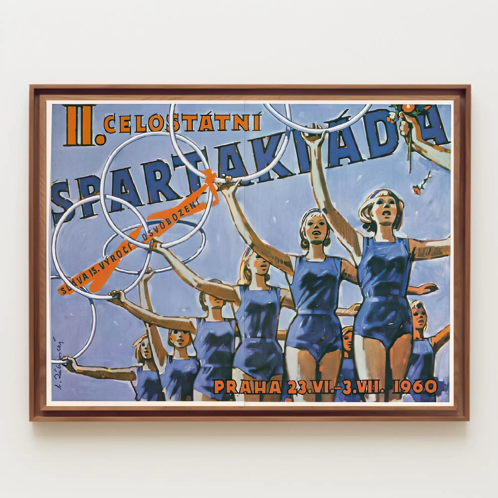 II. National Spartakiad 1960 Poster