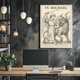 St. Michael The Archangel Poster