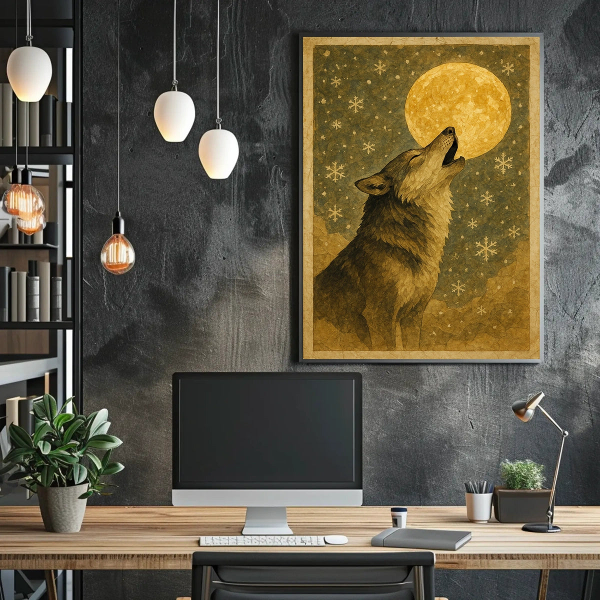Howling at the Moon Poster