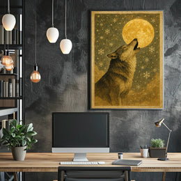 Howling at the Moon Poster