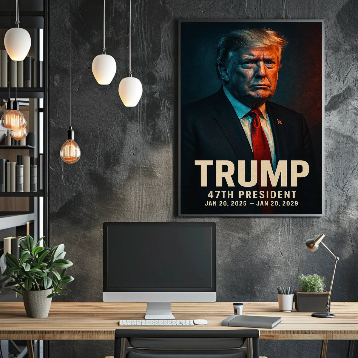 Donald Trump Visionary Dawn Poster