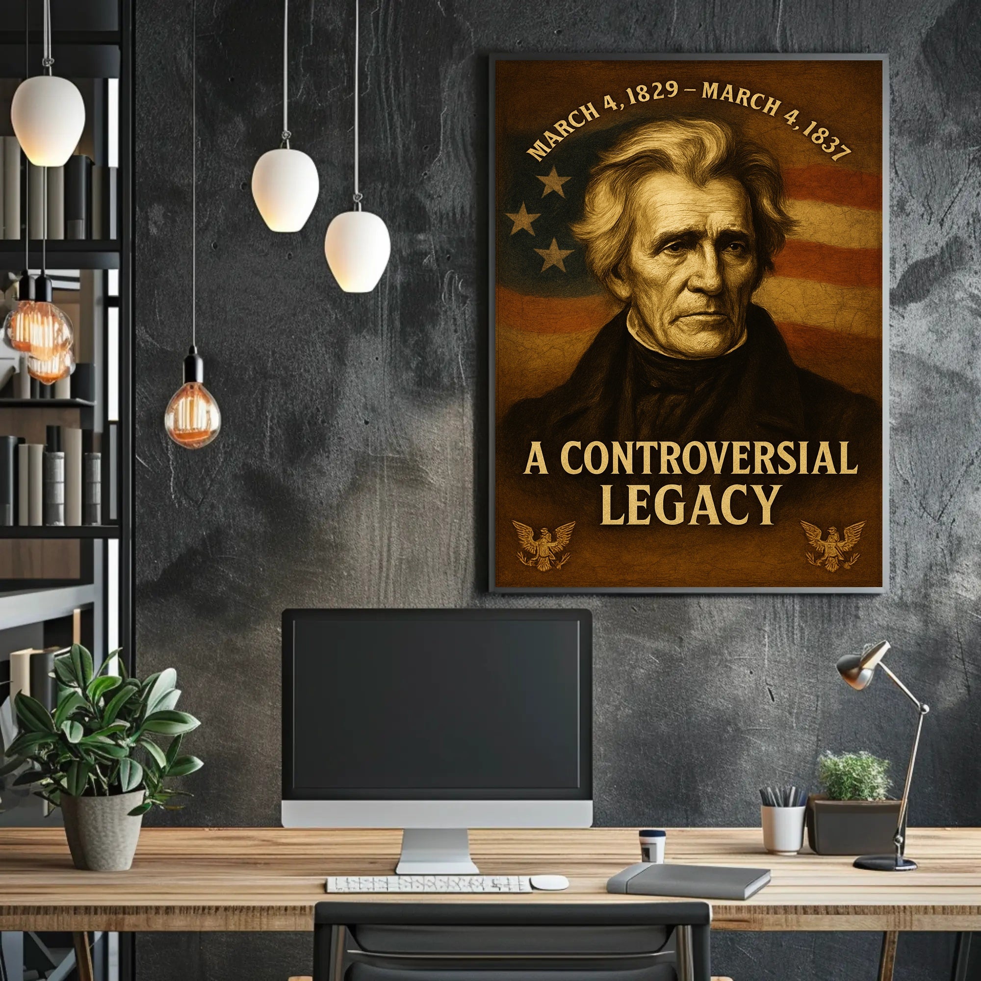 Andrew Jackson 7th President Poster