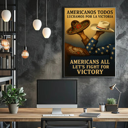 United for Victory Poster