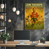 Jim Thorpe Legendary Champion Poster