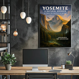 Yosemite A Natural Wonder Poster